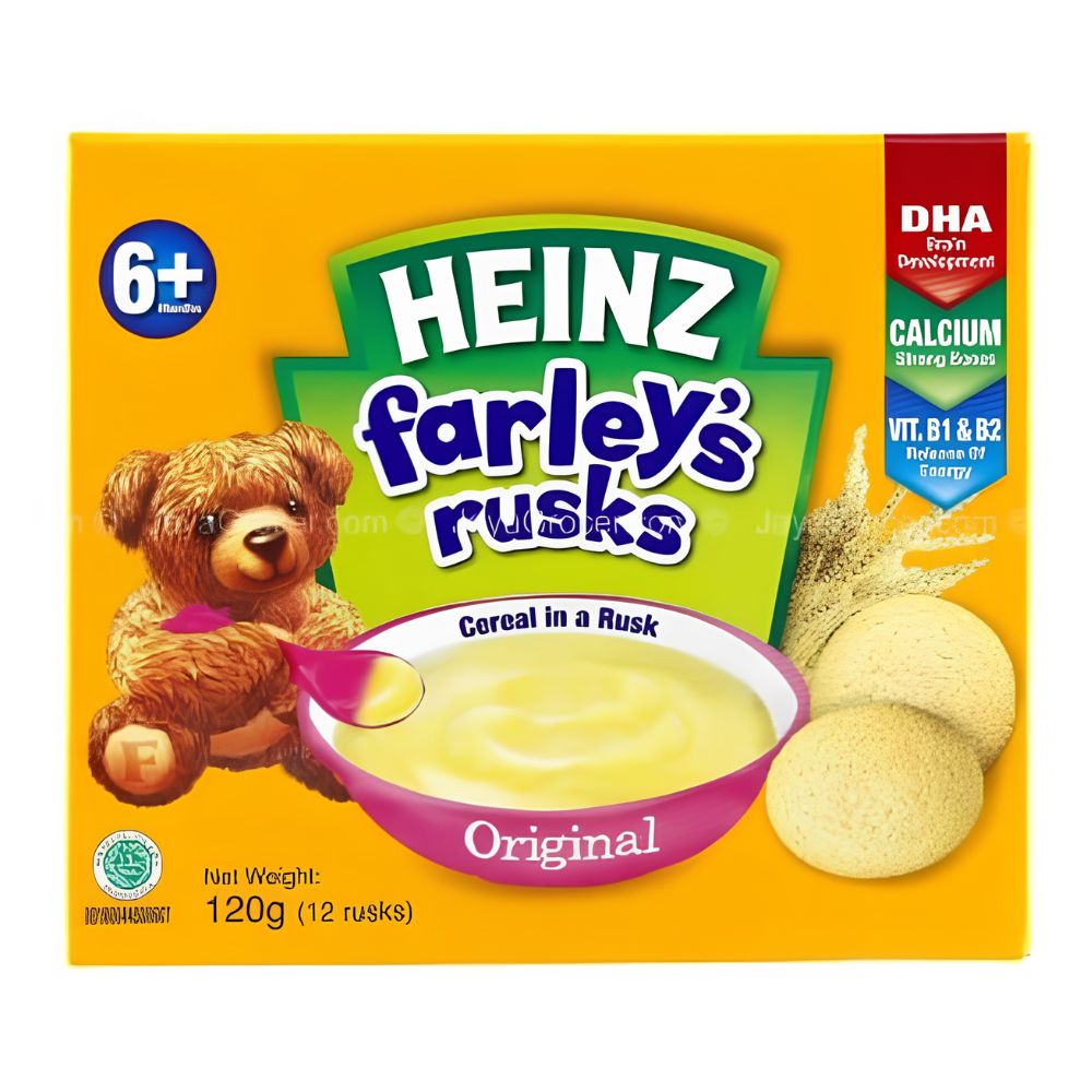 HEINZ FARLEYS RUSK Heinz's Farly Rusk - Original 120g - Image 1