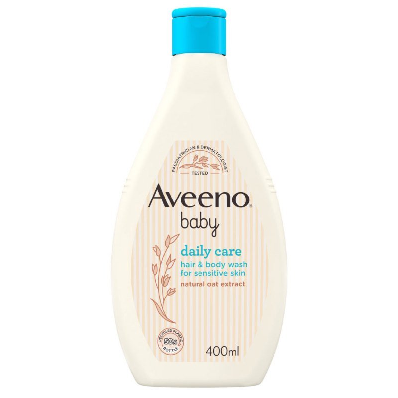 400ML Aveeno Baby Daily Care Hair and Body Wash 400ml - Image 1