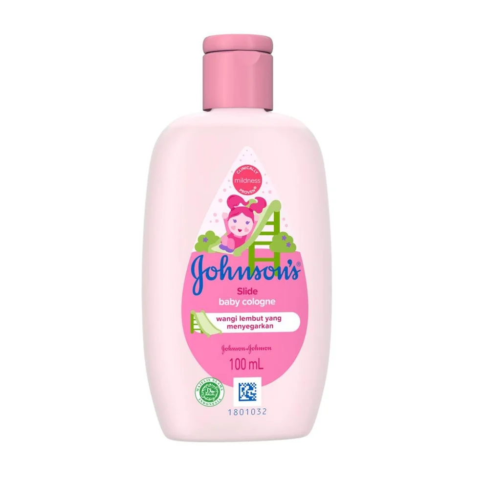 jbcolohneslide colonge 100ml Johnson's - Slide Baby Cologne - 100ml - Image 1