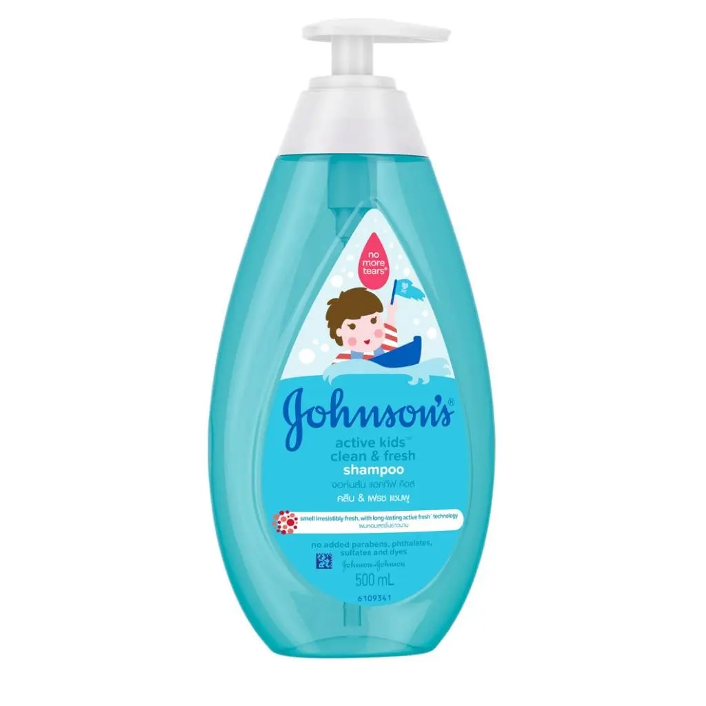johnsons-baby-active-kids-clean-and-fresh-shampoo 500ML Johnson's Active Kids Clean & Fresh Shampoo 500ML - Image 1