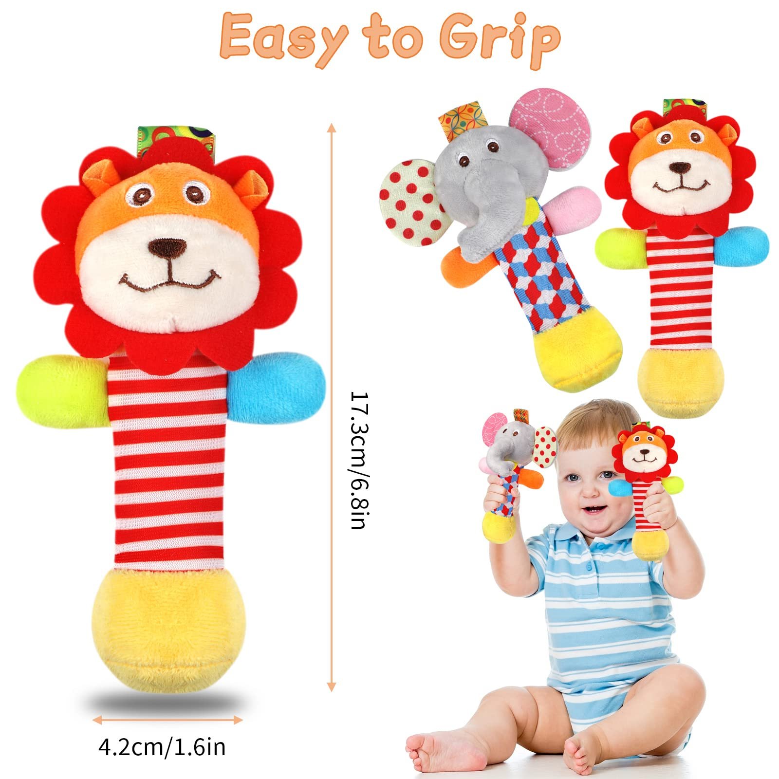 71uue1AtnKL Baby Rattle - Image 1