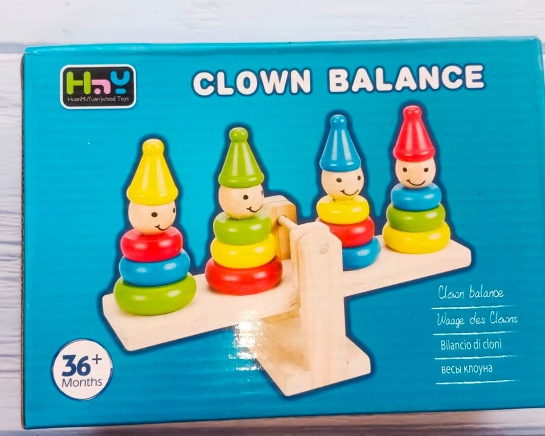 Clown-Balancing Clown Balance Game - Image 1