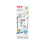 Farlin Anti-Colic L 6M+ Glass Feeding Bottle – 240ml Standard Neck