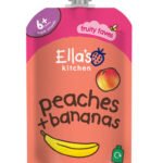 Ella’s Kitchen Peaches & Banana – 120g  6+ Months